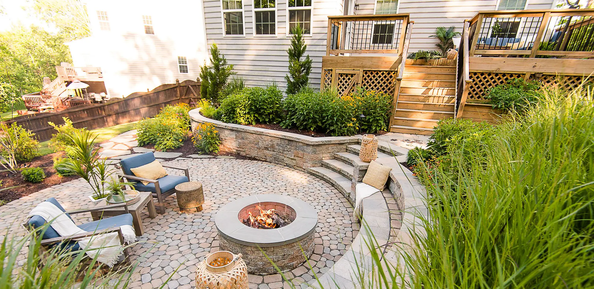 Mechanicsville Hillside Makeover Case Study