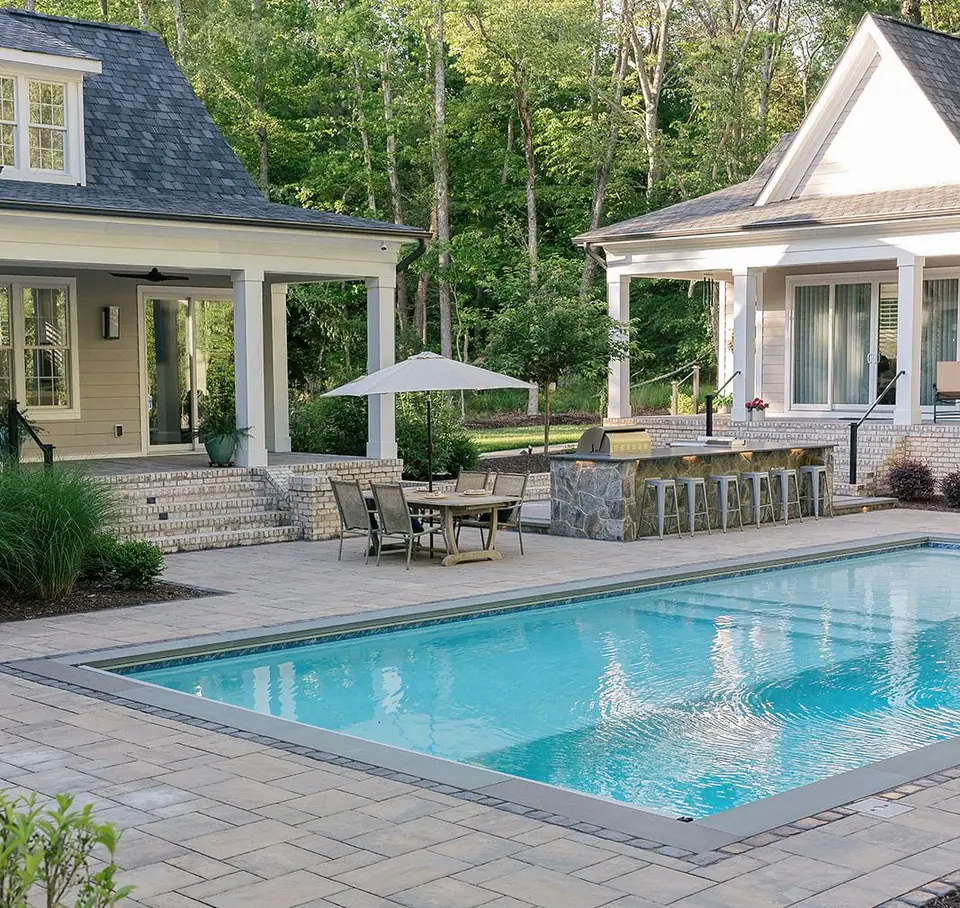 Tucked In: A Tuckahoe Pool Retreat
