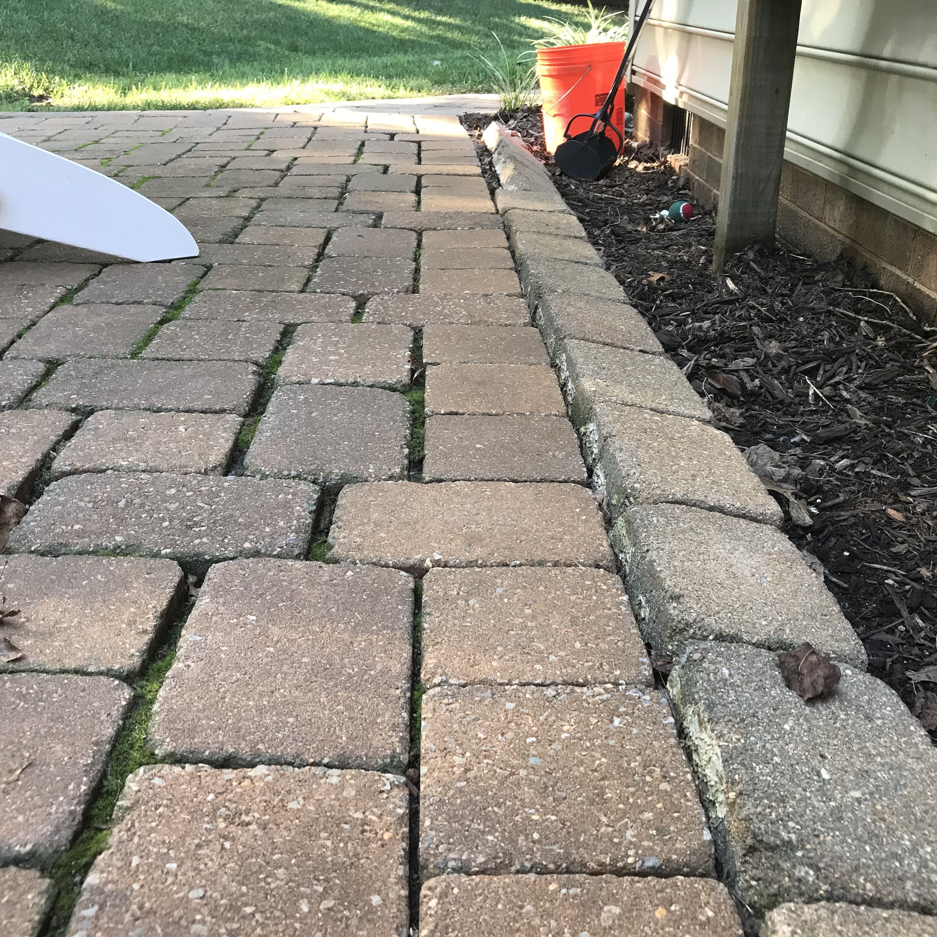 Collapsing Patio Edges